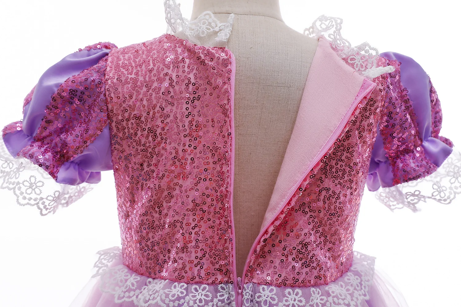 

Girls Princess Costume Halloween Cosplay Clothes Toddler Party Role-play Kids Fancy Dresses For Girls