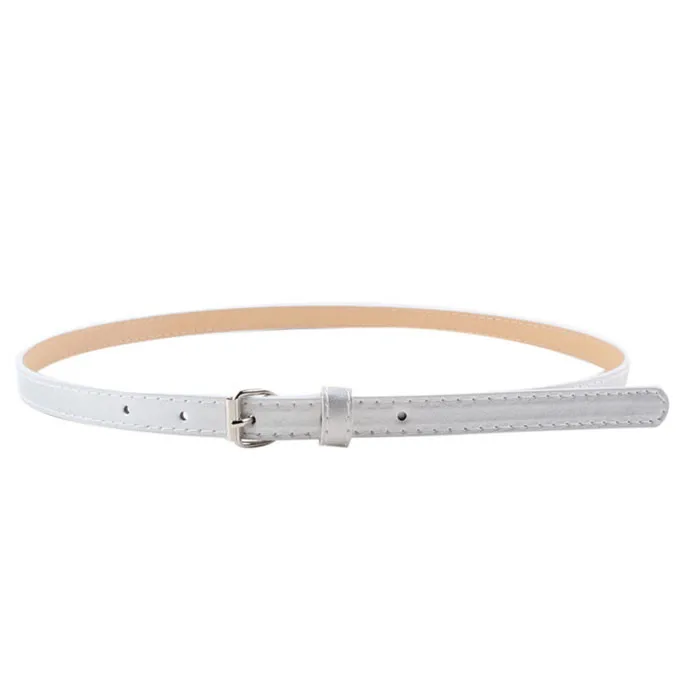 

Woman Girl Candy Colours Strap Pu Leather Belts For Women Simple Vintage Belt Waistband For Dress Shirt #45