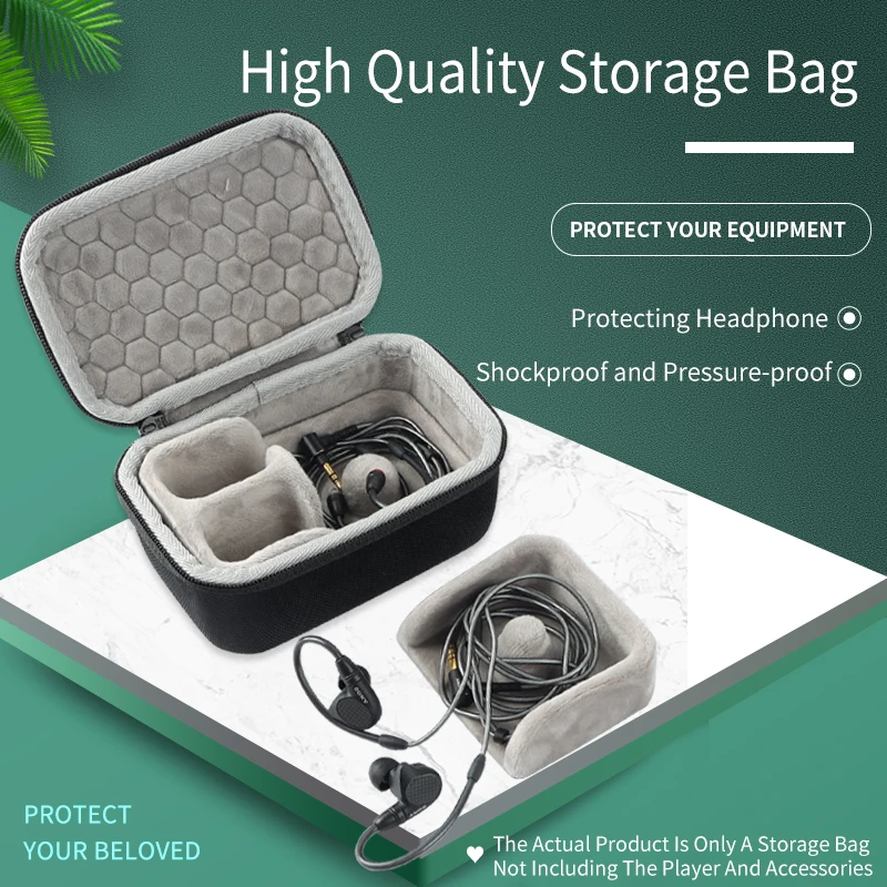 Портативный чехол для хранения QULOOS QA361 HiFi MP3-плеер наушников Sony M7 M9 Z1R |