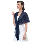 Пышный женский шифоновый шарф, Свадебный шарф, летние мусульманские хиджабы 200*45 см