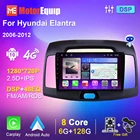 Автомагнитола для Hyundai Elantra 2006-2012, мультимедийные проигрыватели на Android, GPS, Автомагнитола для автомобиля, 2 din, DVD, аудио для автомобилей