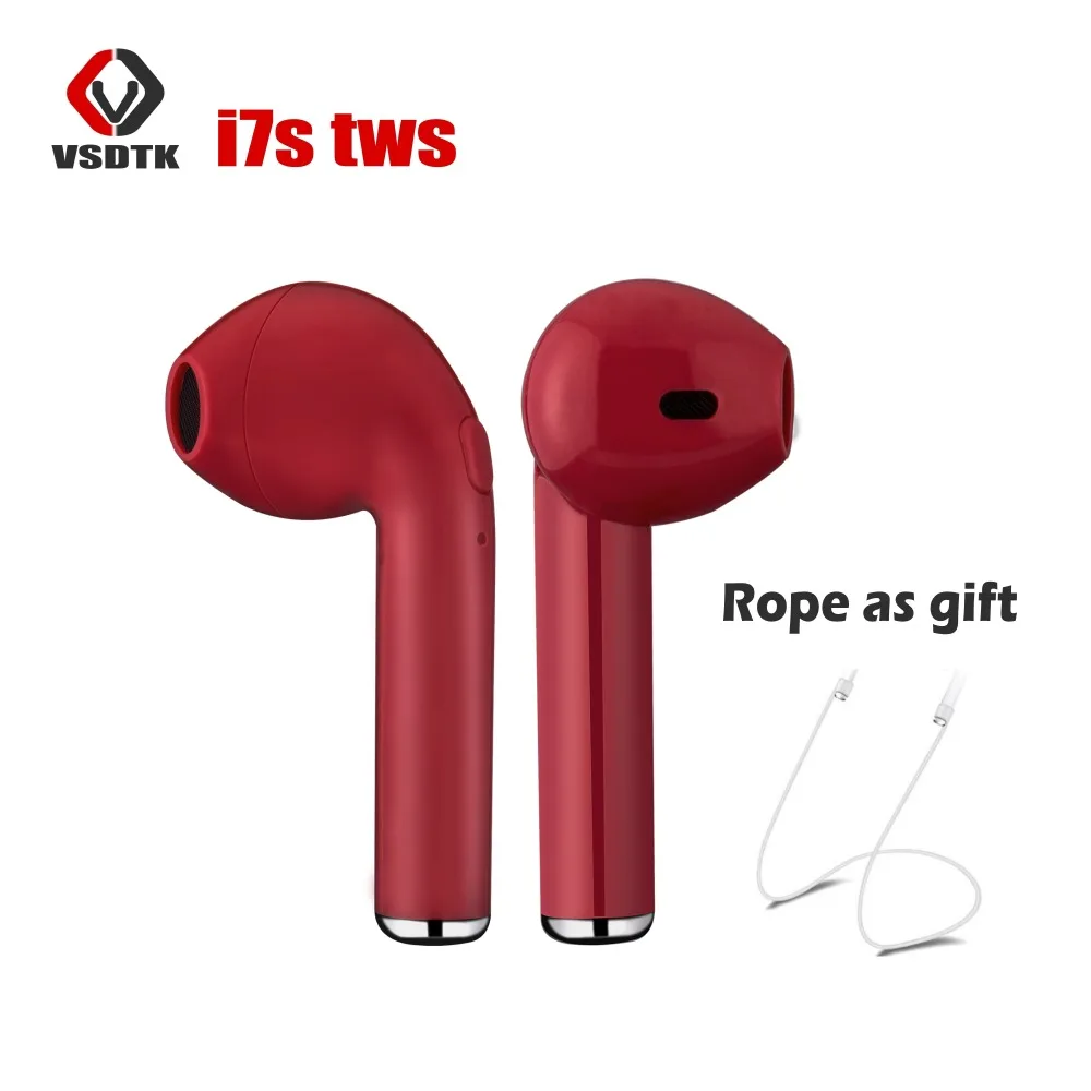 VSDTK I7 i7s tws беспроводные Bluetooth наушники с микрофоном кабелями для iphone 6 7 8 X Xs XR xiaomi