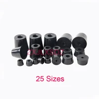 8 pcs conical shape anti skid furniture gasket table mat chair leg cover caps feet rubber pads floor protector cabinet bumpers