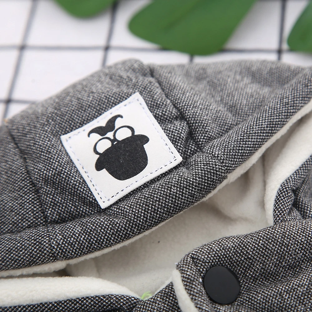 Толстый хлопковый жилет одежда для собак домашних животных кошек Рождественская