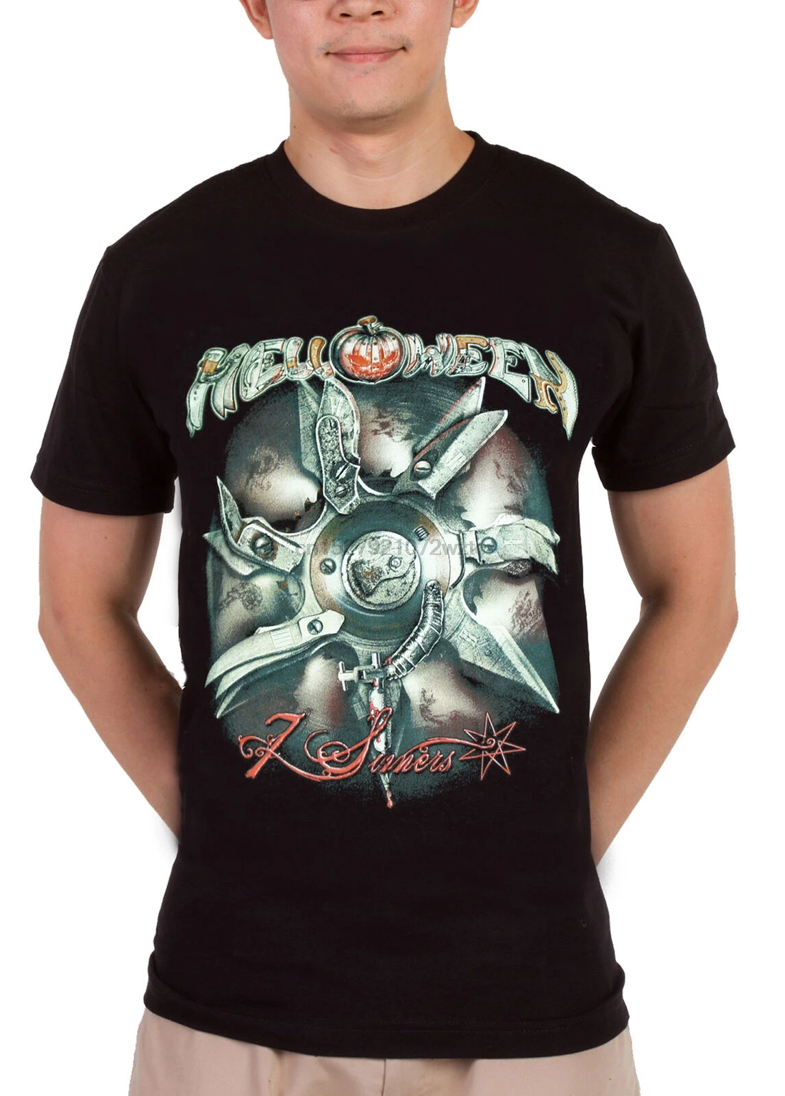 Hellowen футболка (7 грешников) S 2Xl 1108|Мужские футболки| |