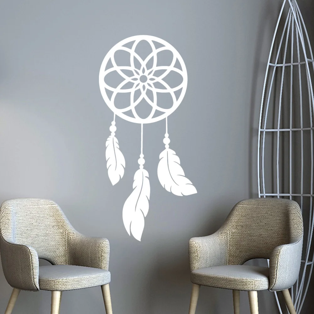 

Fun Dreamcatcher Decal Removable Vinyl Mural Poster For Kids Rooms Home Party Decor Wallpaper