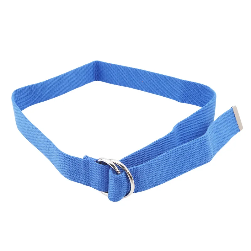 

Ремень для талии унисекс, из парусины Повседневный ремень для джинсов, с D-образной пряжкой, 5 цветов, ремень из ткани