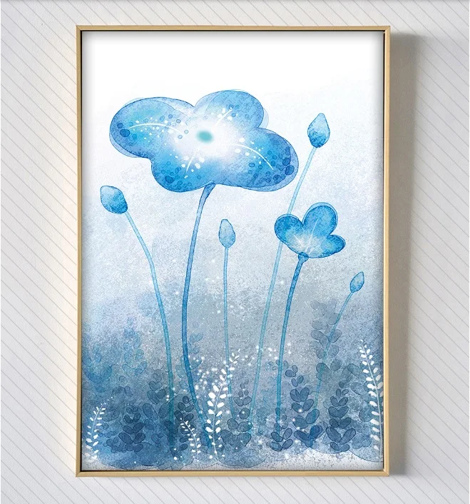 Настенная живопись на холсте простые картины декоративные Модульная картина для