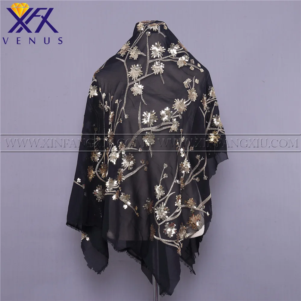 XFX VENUS африканская вышитая бисером блестящая кружевная ткань 2019 французский шнур