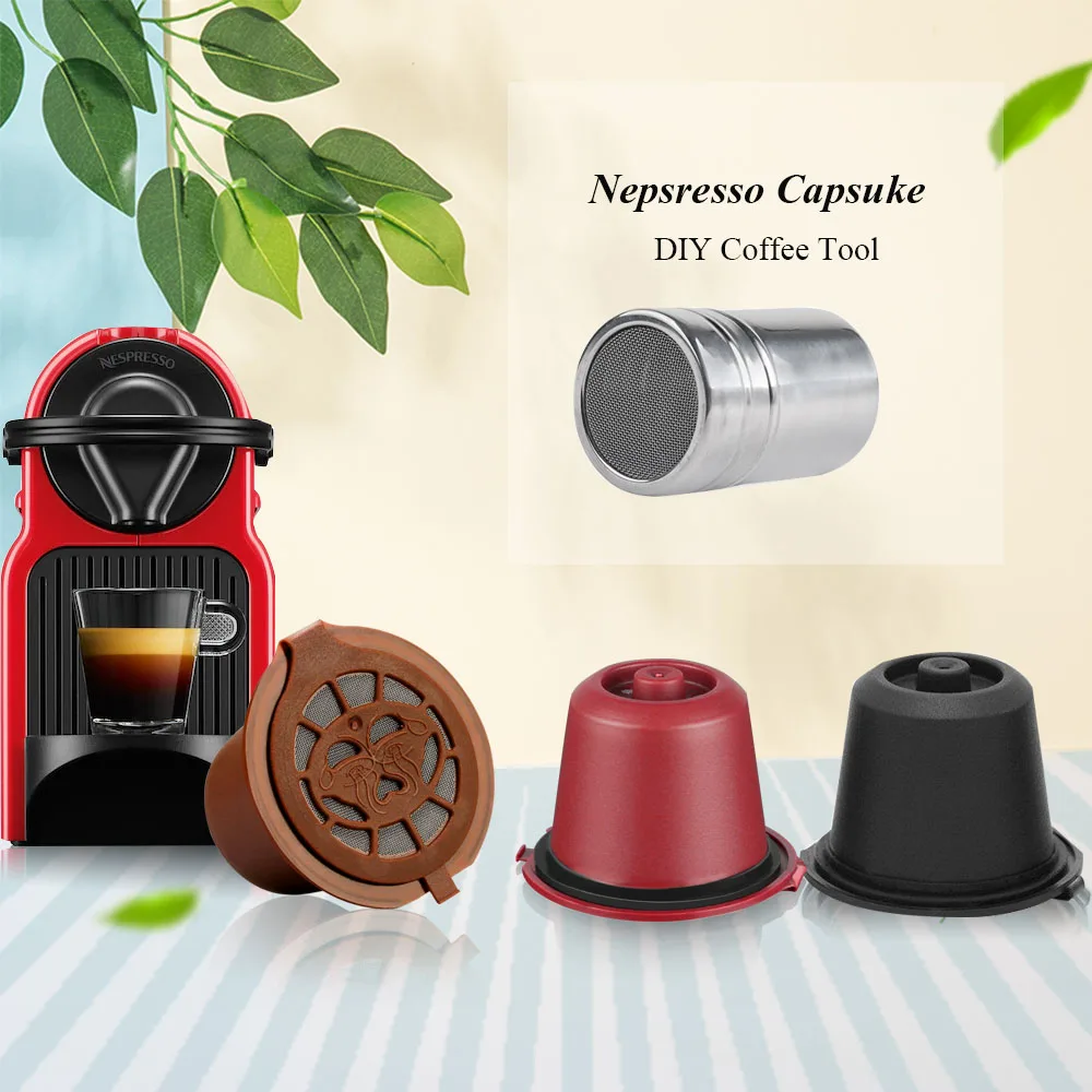 Фильтр для кофе Nespresso ICafilasFor многоразовые капсулы повторного фильтрации