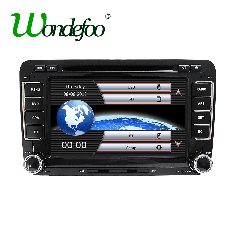 2 DIN автомобильное радио для VW Volkswagen/Golf/Polo/Tiguan/Passat/b7/b6/SEAT/leon/Skoda/Octavia 2din Авторадио