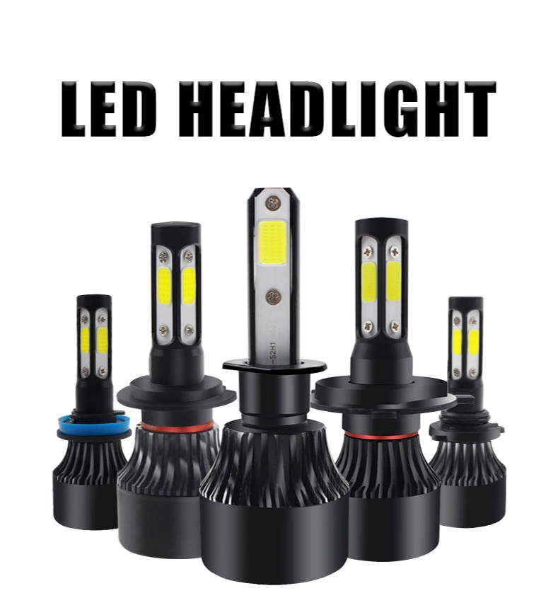 

X7 Auto Headlamp Bulb HB3 H4 H8 H9 H1 H7 H3 H11 9005 9006 H13 100W Car Styling 10000LM 6000K Car LED Headlight