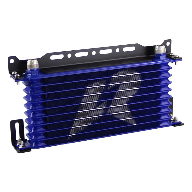 LINESRACING AN10 10row Алюминиевый масляный радиатор с 262 мм Монтажный кронштейн комплект