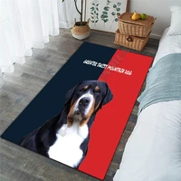 best friend greater swiss mountain dog 3d all over printed rug non slip mat dining room living room soft bedroom carpet