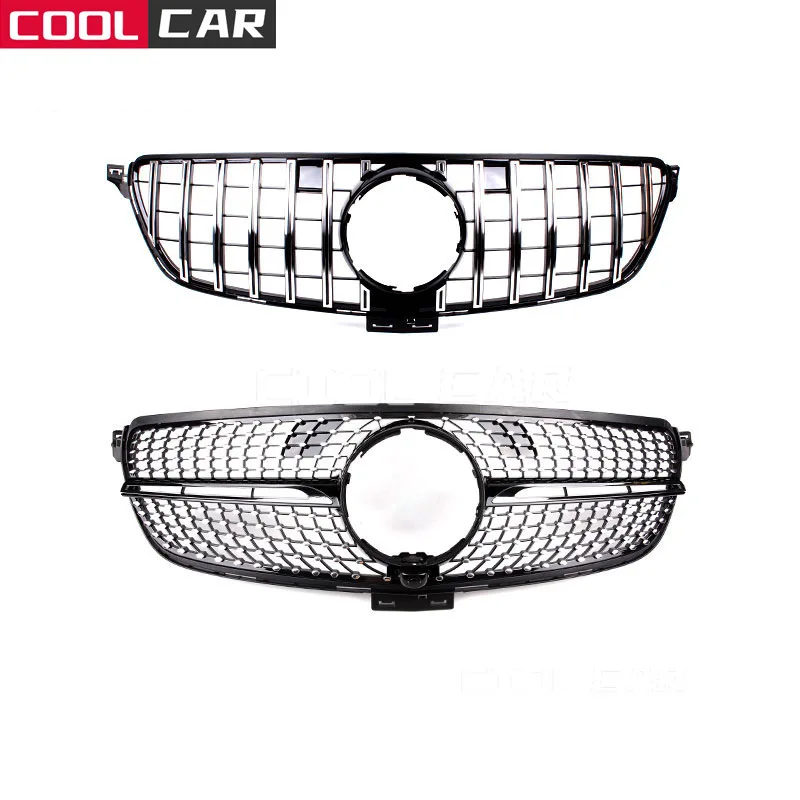 

Suitable for Mercedes-benz GLS X166 GLE Class W292 Modified GT Front Grid Air Inlet Grille Racing Grills Decoration