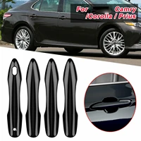 for toyota corolla camry prius 2018 2020 door handle covers decoration trims with smart keyholes
