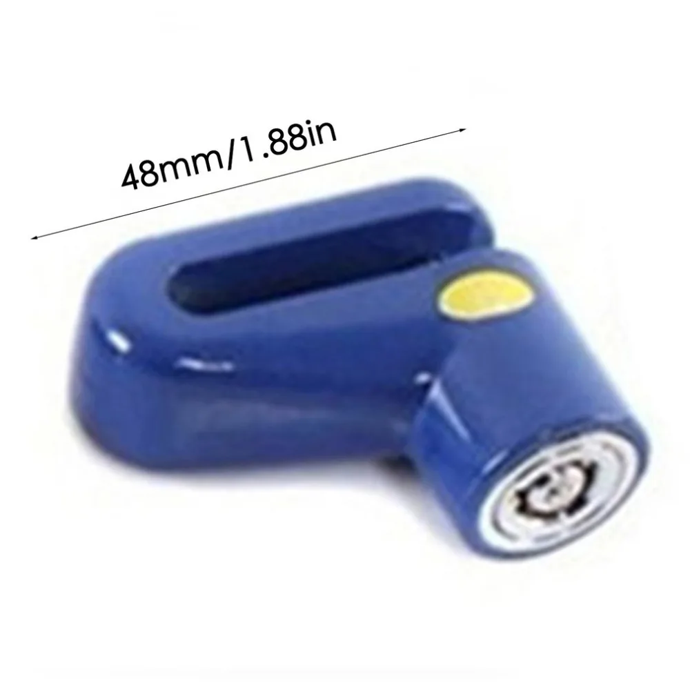 

Satfy 3 Color Anti-theft Disk Brake Rotor Lock For Scooter Bike Bicycle Motorcycle SafetyLock For Scooter Motorcycle Bicycle