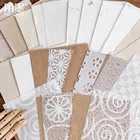 1 упаковка, прозрачный бумажный блокнот для заметок в стиле ретро