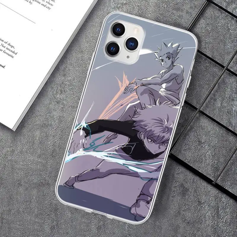 

Anime Hunter X Hunter Transparent Phone Cover For Xiaomi Redmi K30s Ultra Note 9s 9 Pro Max Mi 10 Lite 11 10T Pro Clear Case