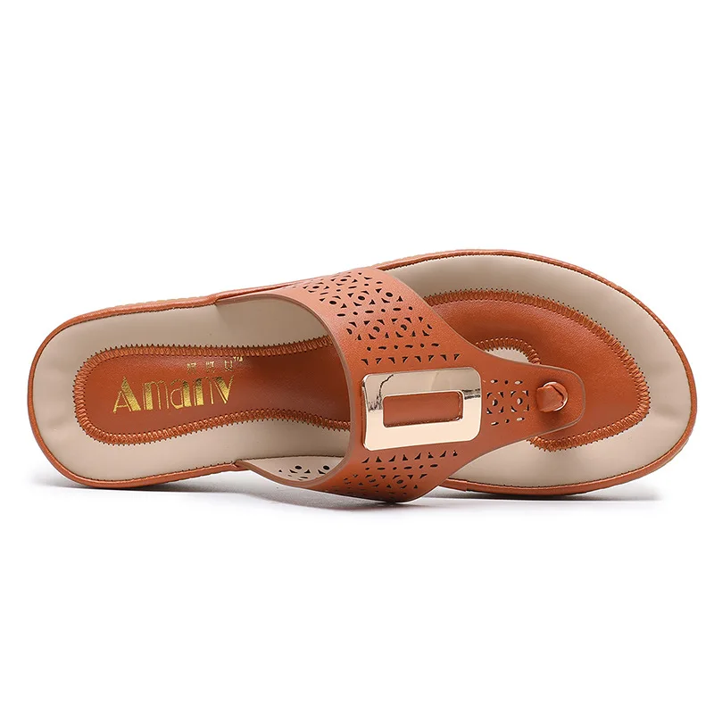 

2020 Comfortable Summer Women Flip Flops Casual Anti-Slip Slippers Beach Flat Open Toe Shoes for Ladies Zapatos De Mujer