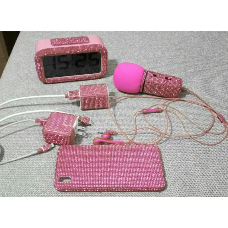 Блестящий Кристалл горный хрусталь DIY Наклейка для автомобиля авто украшение