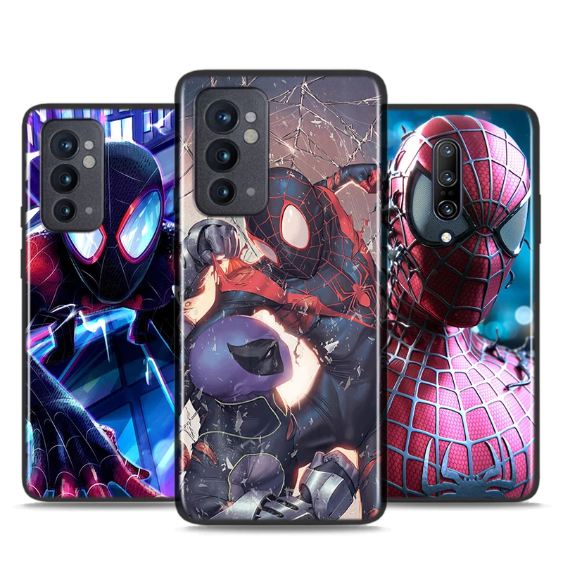

Ultimate Spiderman Marvel For OnePlus 9 9R Nord CE 2 N10 N100 8T 7T 6T 5T 8 7 6 Pro Plus Silicone Phone Case Cover Coque