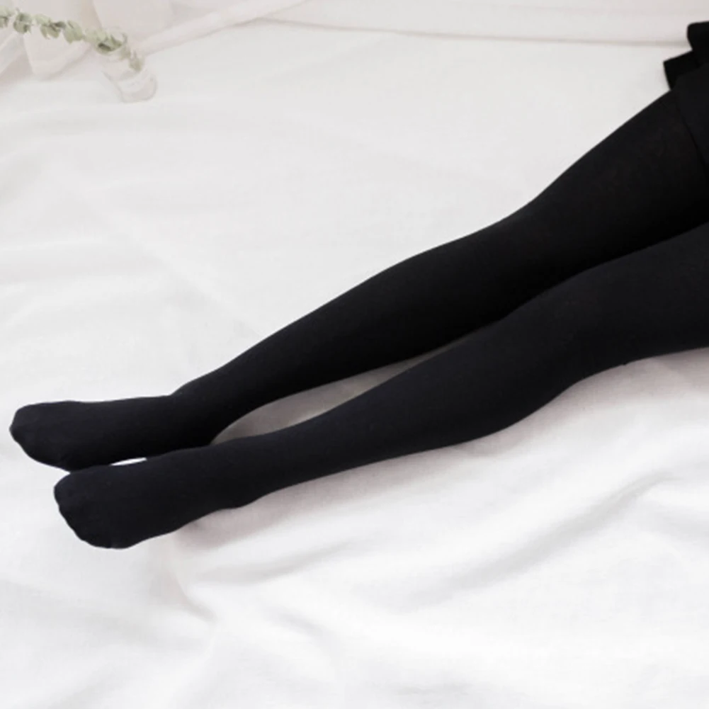 1 пара весенне осенние женские длинные гольфы теплые вязаные тонкие носки