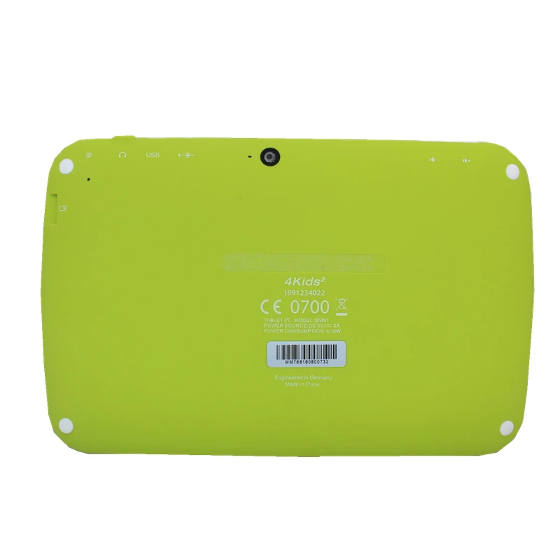 Подарочная Защита силиконовый чехол 7 дюймов RK3126 M760 Детский планшетный ПК Android 1