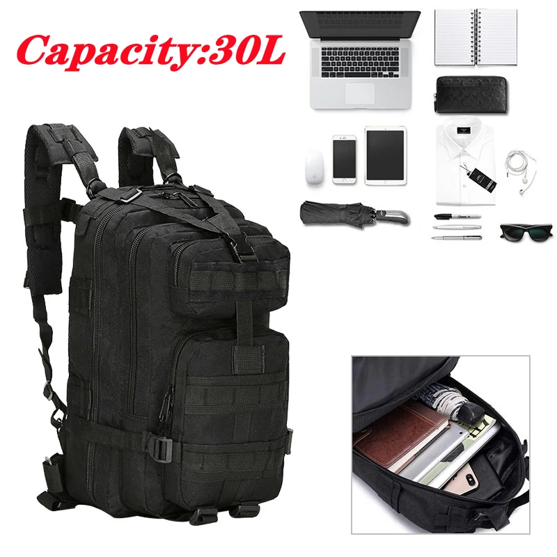 Военный тактический рюкзак для мужчин и женщин водонепроницаемая сумка отдыха