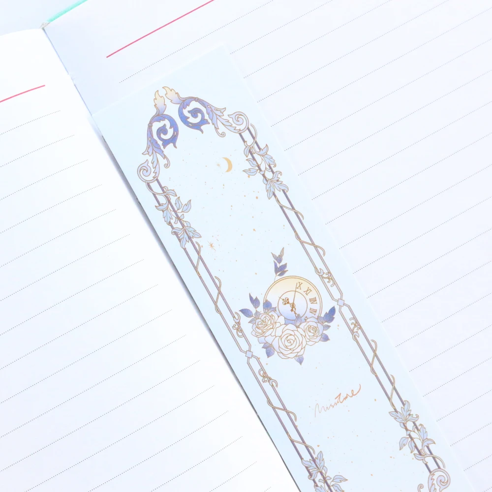 

Domikee new classic cartoon school student kids paperboard bookmark for books stationery supplies 30pcs
