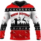 2021 Счастливого Рождества, модные толстовки с 3D принтом сатанического мороза, мужские свитшоты, пуловер унисекс, Повседневная Свободная куртка, спортивный костюм 4XL