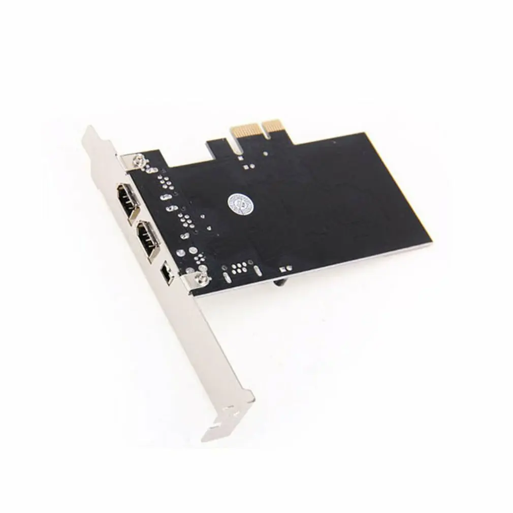 PCI Express PCI-E FireWire 1394a IEEE1394 External Controller Card 3 Port For Windows XP/Vista/7 32/64 bit With Firewire Cable |