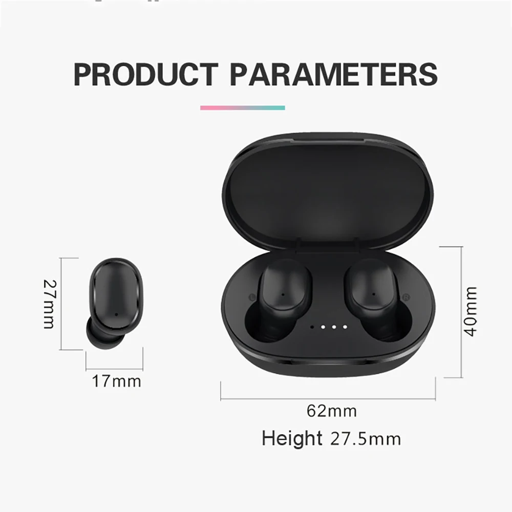 Наушники A6S TWS беспроводные наушники Bluetooth стереогарнитура спортивные