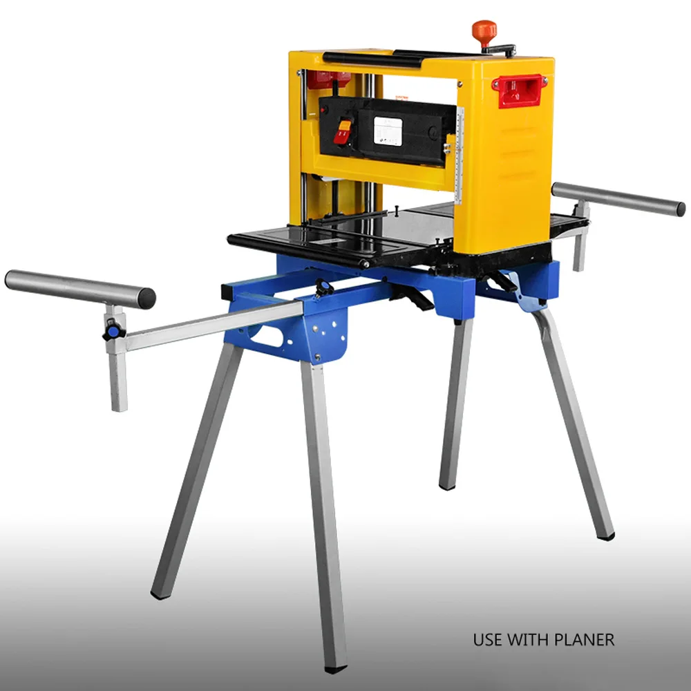 Enlarge Multi-purpose mobile bracket cutting machine bracket portable miter saw woodworking table aluminum sawing machine table