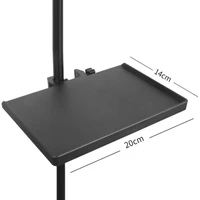 Sound Card Tray Live Microphone Plastic Stand Threaded Clamp Clip Fit for Tripod Bracket Accessories Mobile Phone Bracket