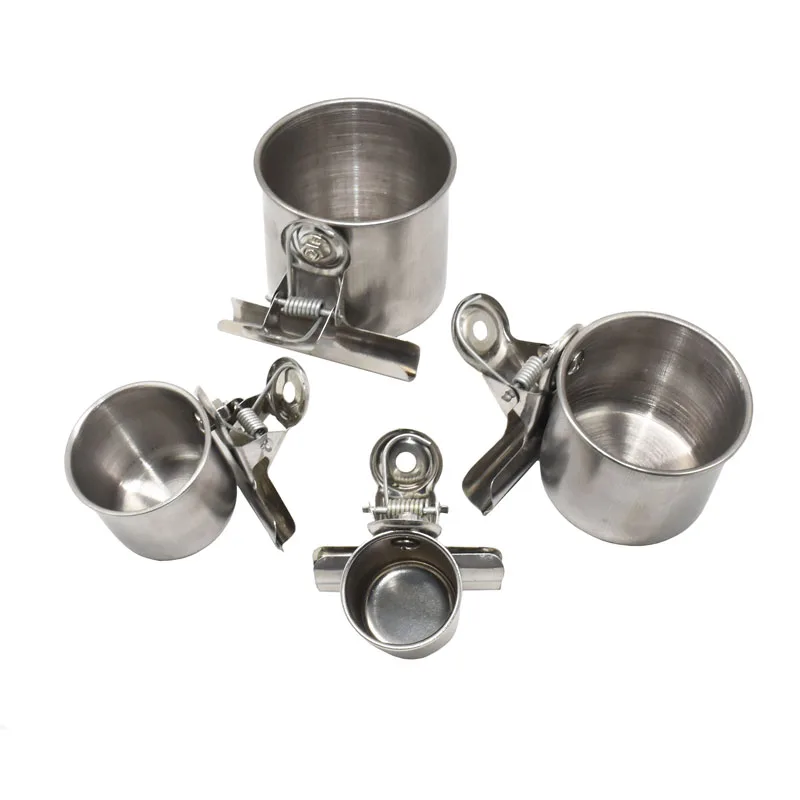 10 шт. держатель для попугаев из нержавеющей стали|Кормление птиц| |