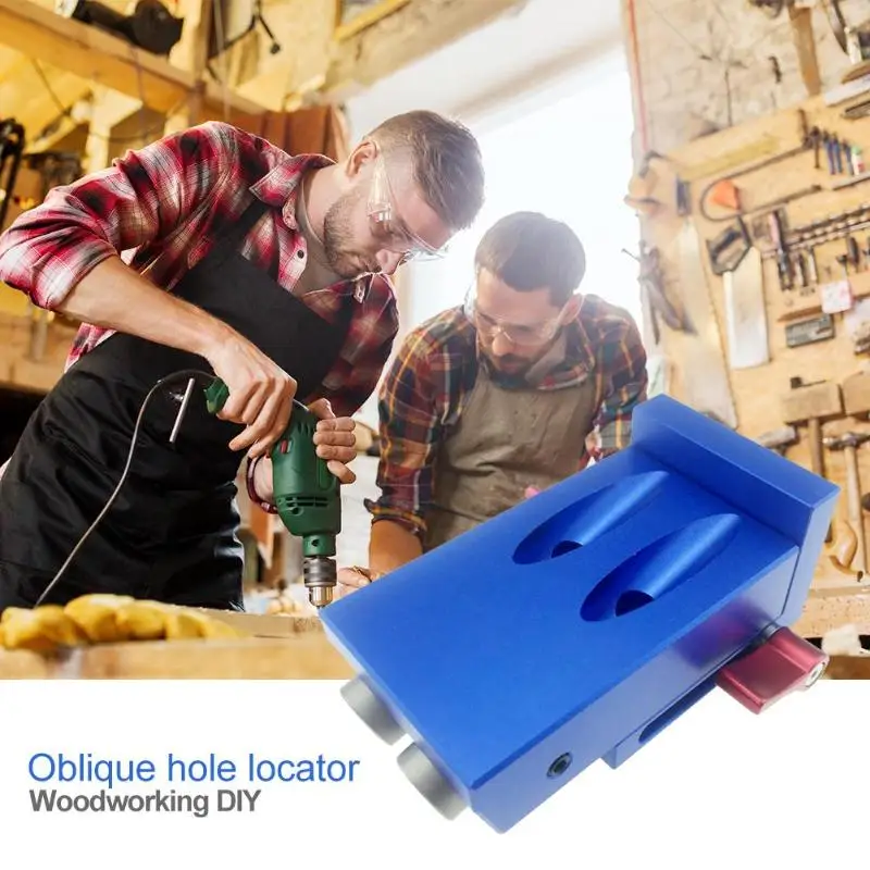 Набор направляющих для сверления с косым отверстием набор по дереву DIY сверл
