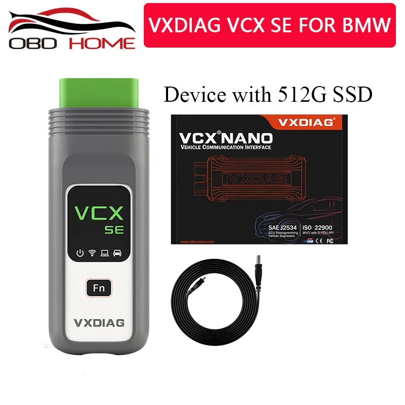 OBD2 VXDIAG VCX SE для BMW диагностический сканер диагностики автомобиля ICOM A2 A3 следующего