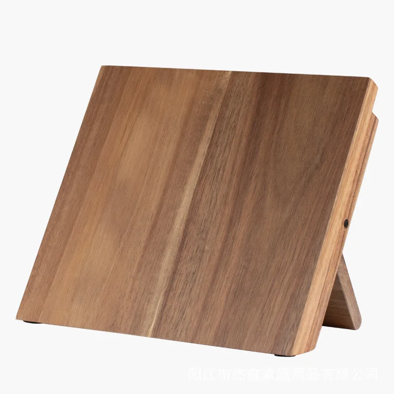 1pcs knife holder stand knives block kitchen gadget tools kitchen accessories magnet elf bar 1500 acacia wood or mdf free global shipping