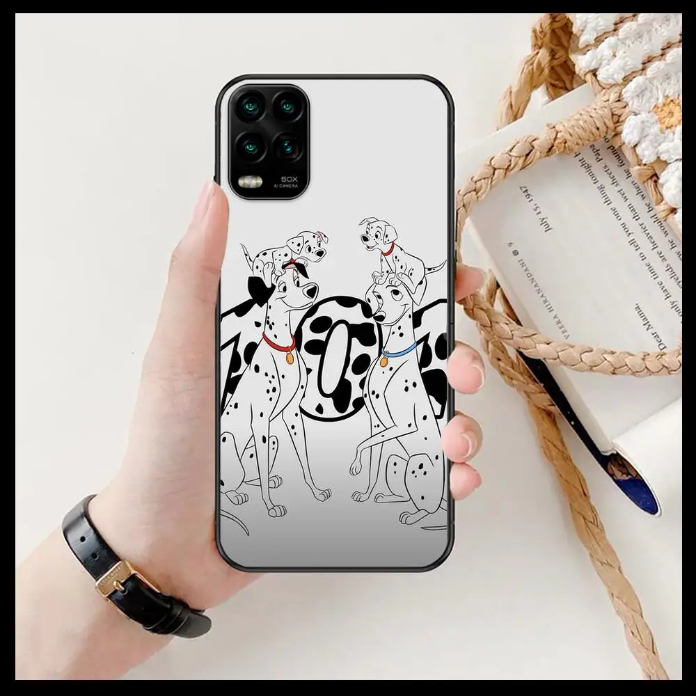 

Mighty Dalmatian style cartoon Phone Case For XiaoMi Redmi Note 11 10 9S 8 7 6 5 A Pro T Y1 Anime Black Cover Silicone Back Pre