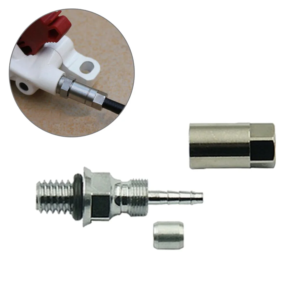 

1pcs Olive Connector Adapters For 5mm Hydraulic Hose For AVID Formula Magura Olive Connector Insert Silver Cycling Accessories