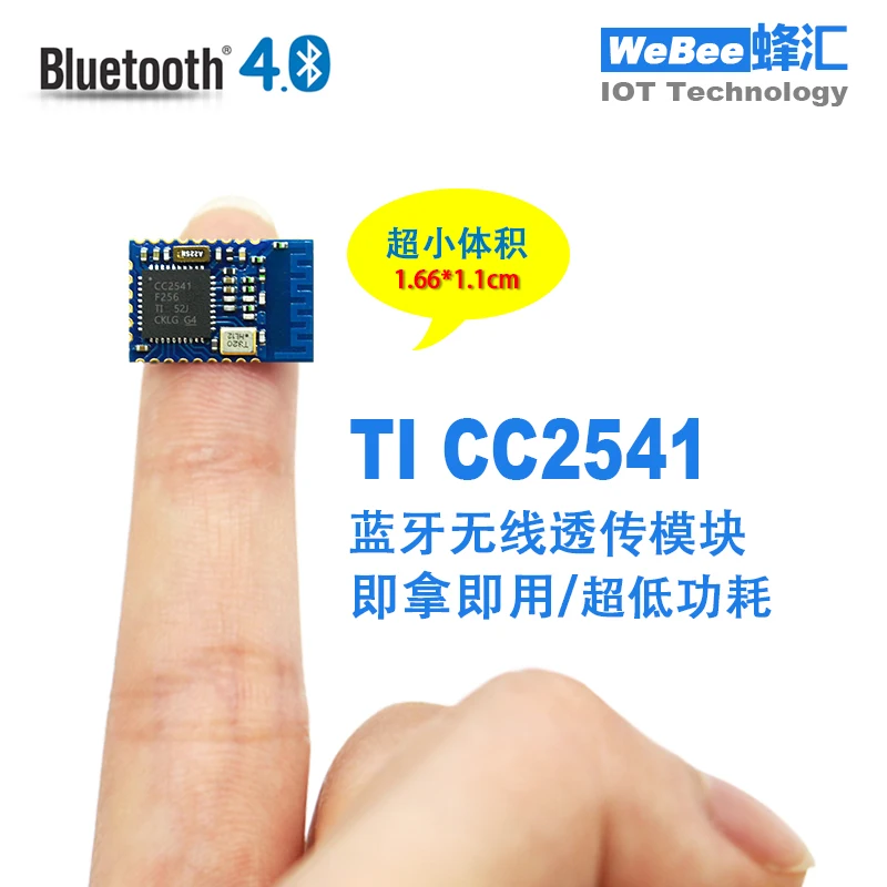 

Ticc2541 Master Slave UART Bluetooth Module Ble Wireless Serial Port Data Transmission