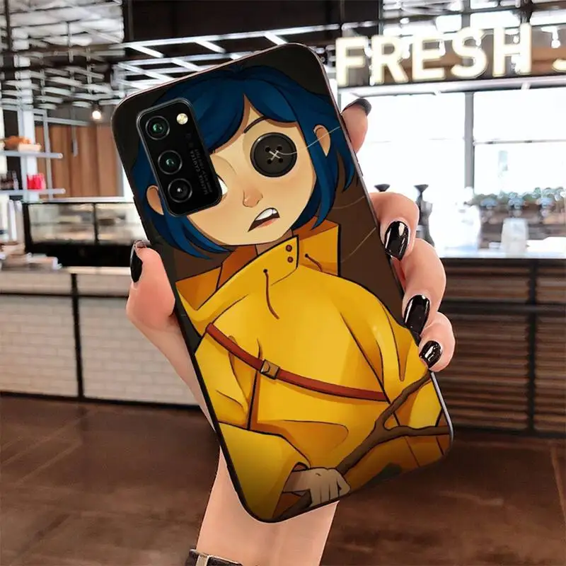 HPCHCJHM Coraline and the magic door DIY окрашенный чехол для телефона Samsung S20 plus Ultra S6 S7 edge S8 S9 S10 5G lite