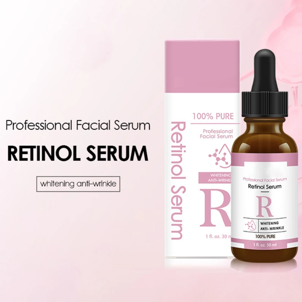 

30ml Retinol Essence Vitamin A Anti Aging Essential Facial Serum To Repair Fine Lines Pores Remove Dark Spots Collagen Serum