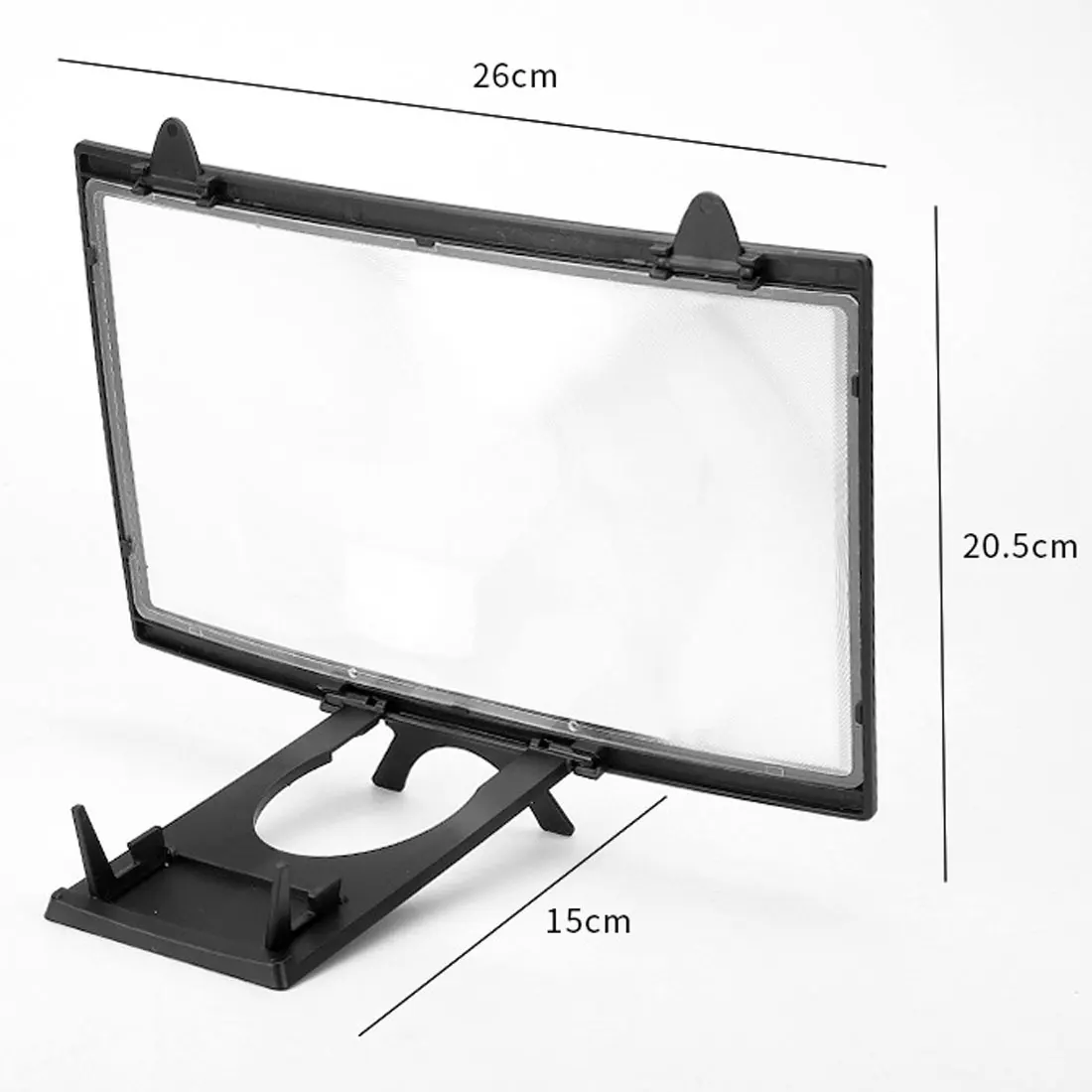 2-3X 3D усилитель экрана 12 дюймов мобильный телефон увеличитель HD видеоусилитель
