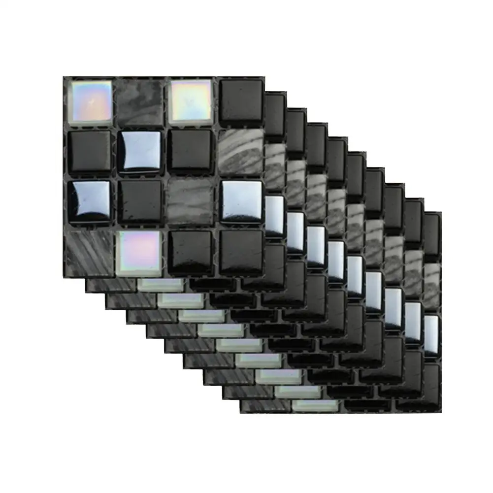 Мозаичный стикер для настенной плитки 10 шт. водостойкая кухни столовой ванной DIY