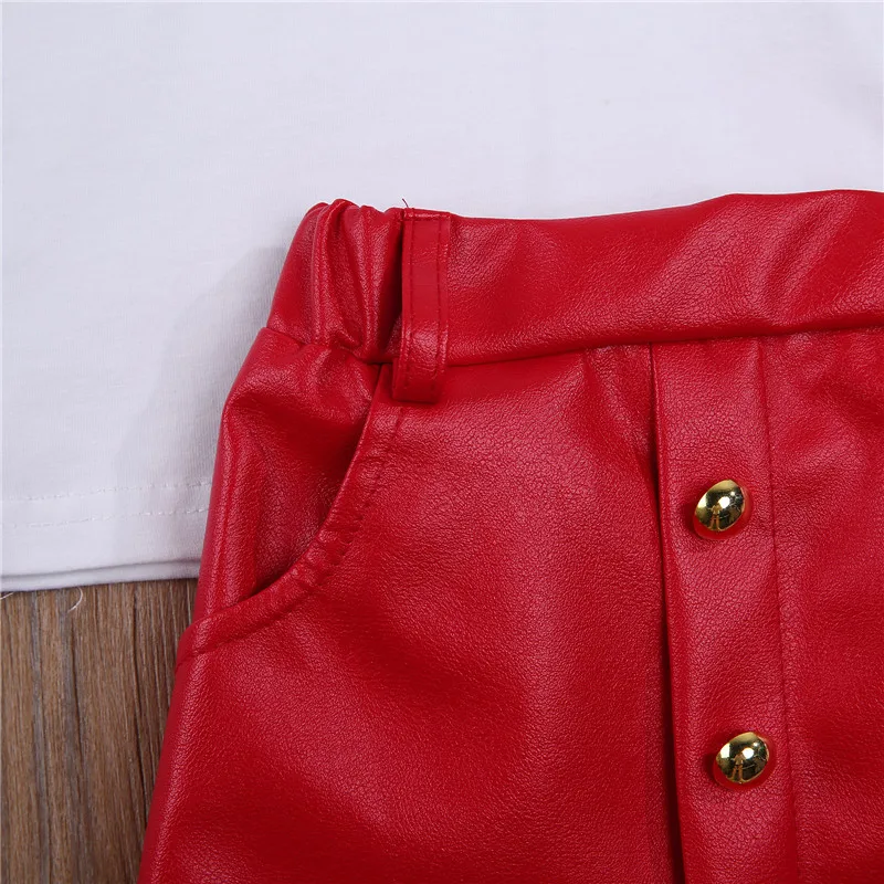 Сарафан для маленьких девочек футболка с короткими рукавами и буквами топы