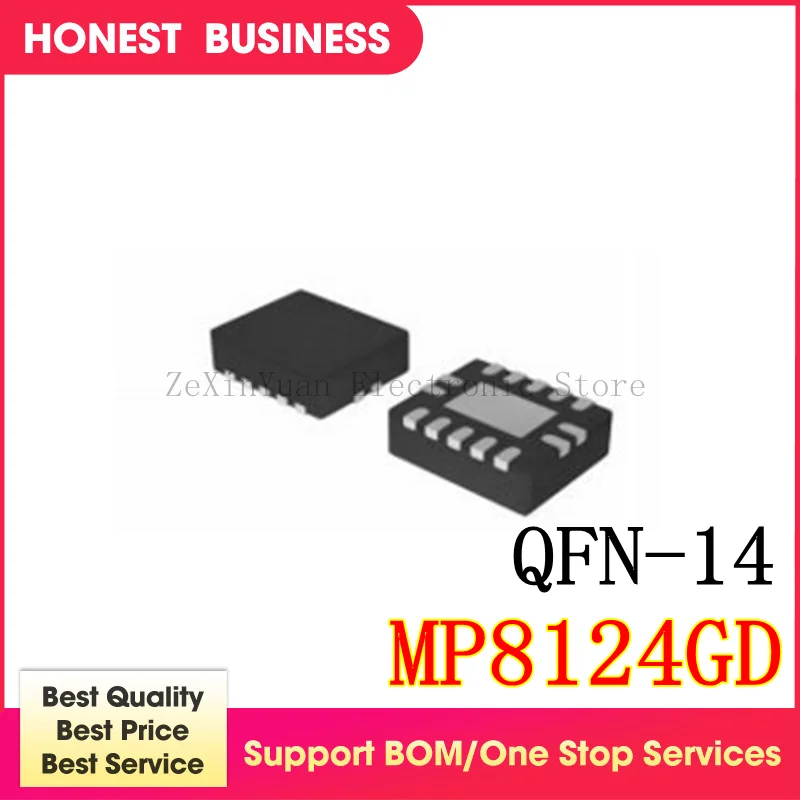 

10PCS MP8124GD-Z MP8124GD MP8124 (AMMF AMME AMMG AMM...) QFN-14