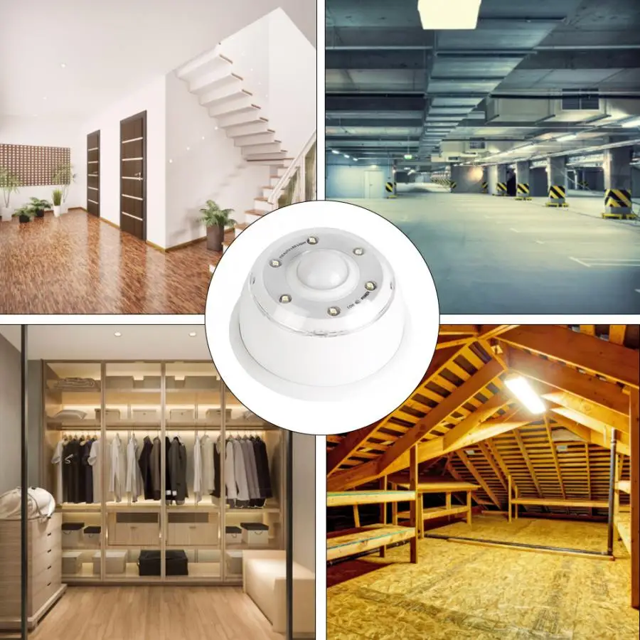 Инфракрасная лампа с пассивным инфракрасным датчиком движения аварисветильник