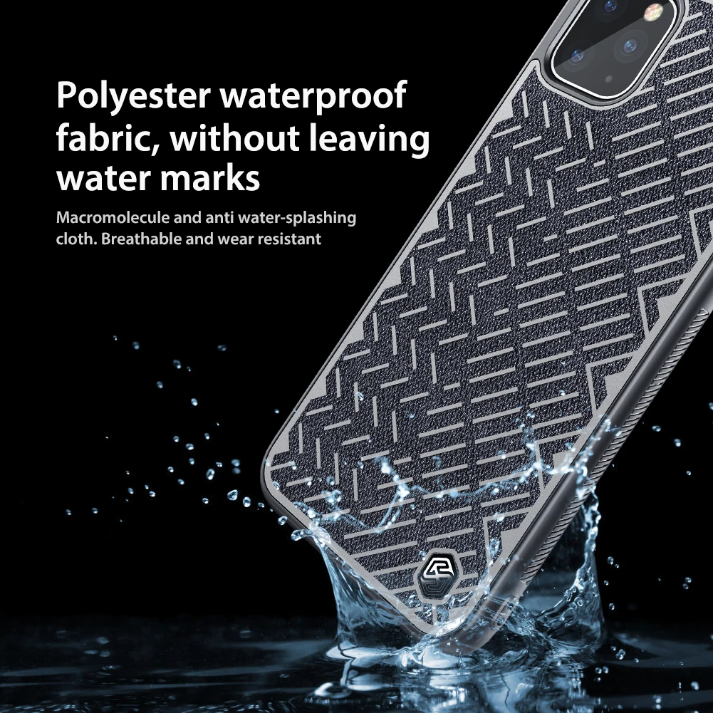 Nillkin для iPhone 11 Pro Max чехол 3D текстурированный нескользящий военный Камуфляжный отражающий чехол для телефона для iPhone 11 Pro
